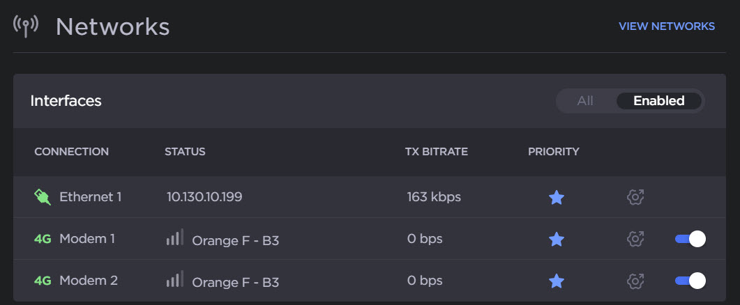 Network Interfaces