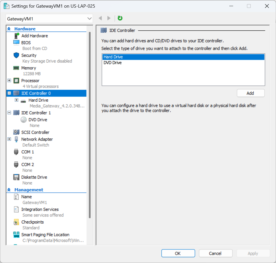 IDE Controller