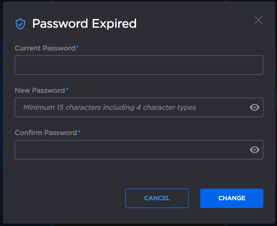 Password Expired