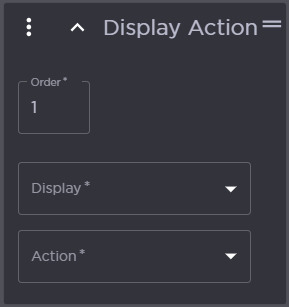 Display Action Example